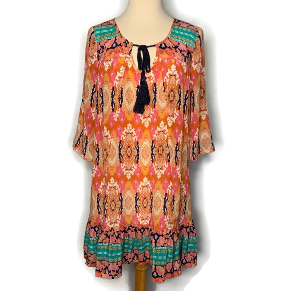Tolani Multicolor Boho Dress